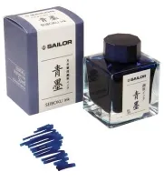 SAILOR (セーラー万年筆) 万年筆用ボトルインク 青墨（せいぼく）