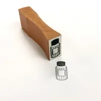 スタンプ ゴム印 小　カラートラベラー / COLOR TRAVELER インク瓶 メール便可