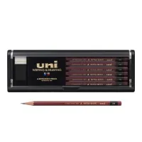 三菱鉛筆 (uni) ユニ 6角鉛筆 名入れ無料 メール便可