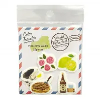 【カラートラベラー】フレークシール　広島Vol.1　多山文具オリジナル　限定品