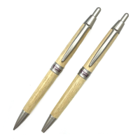 【Light the Town】広島クスノキ シングル　木軸 ボールペン シャーペン 広島限定　多山文具オリジナル